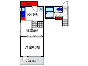 サンパレス２１豊中の物件間取画像